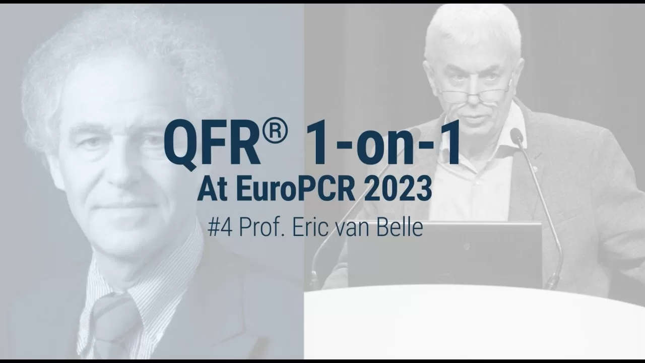 Medis 1-on-1 at EuroPCR 2023: Prof. Eric van Belle